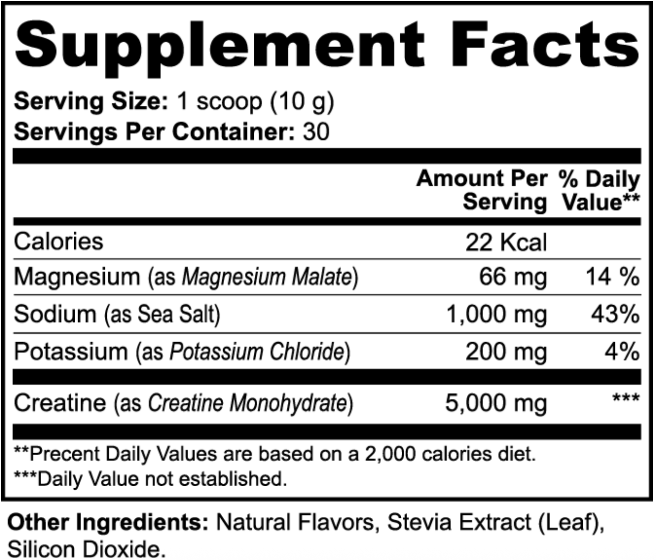 Creatine Hydration Powder